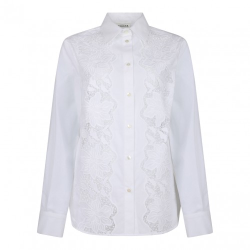 White Embroidered Shirt