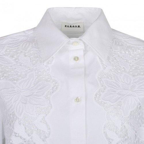White Embroidered Shirt