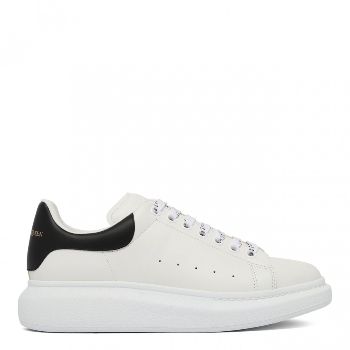 White and Black Oversized Sneakers