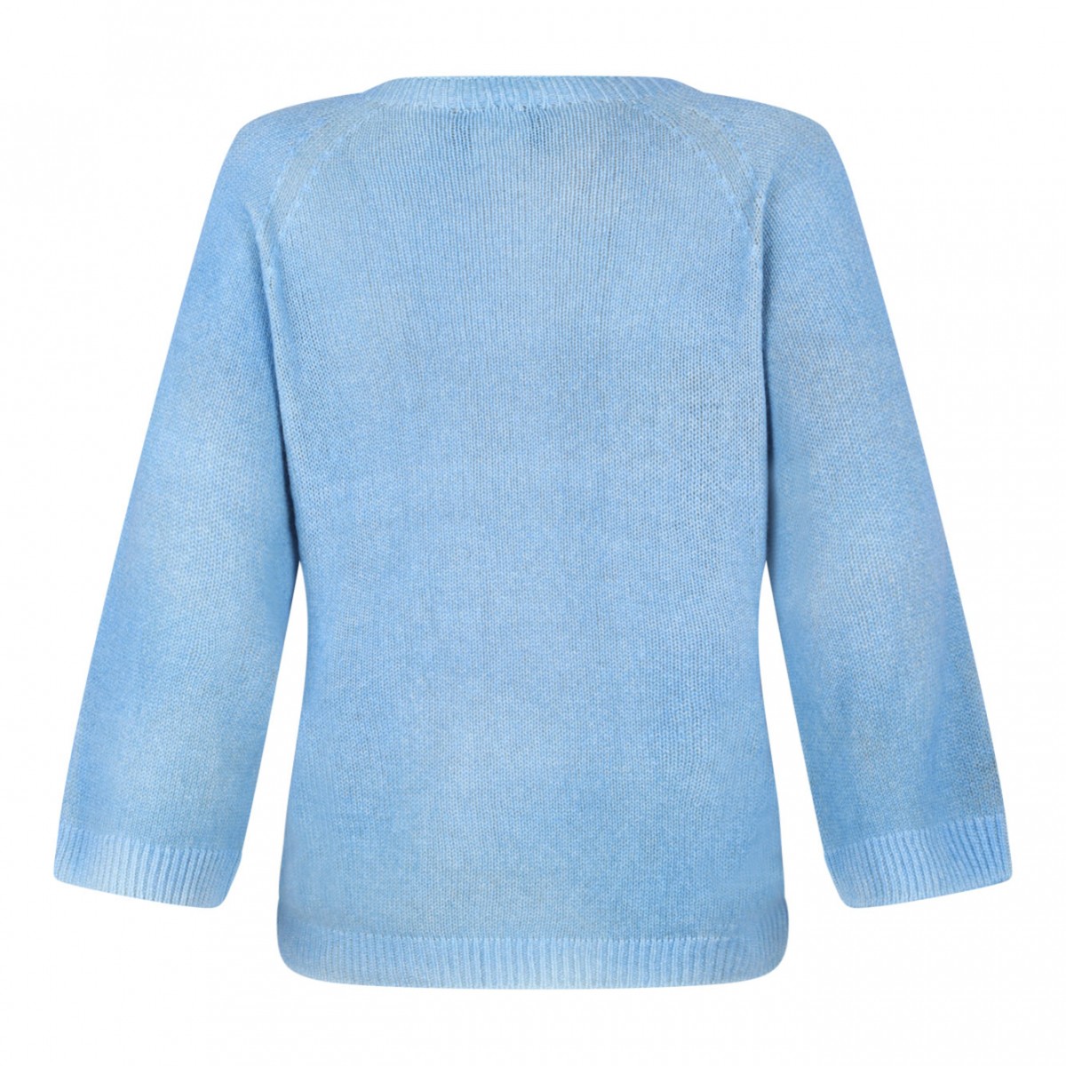 Blue Fine Knit Jumper