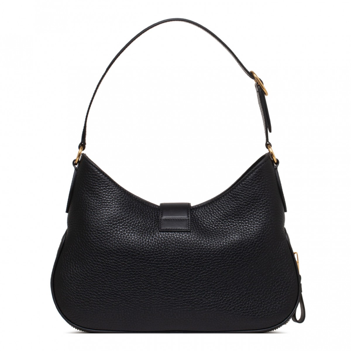 Black Monarch Medium Hobo Bag