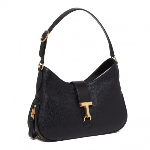 Black Monarch Medium Hobo Bag