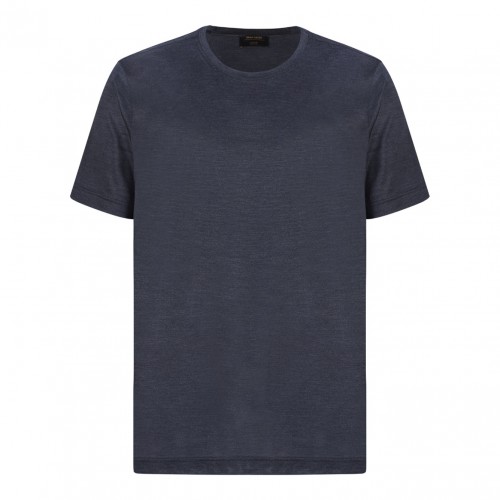 Dark Grey Knit T-Shirt