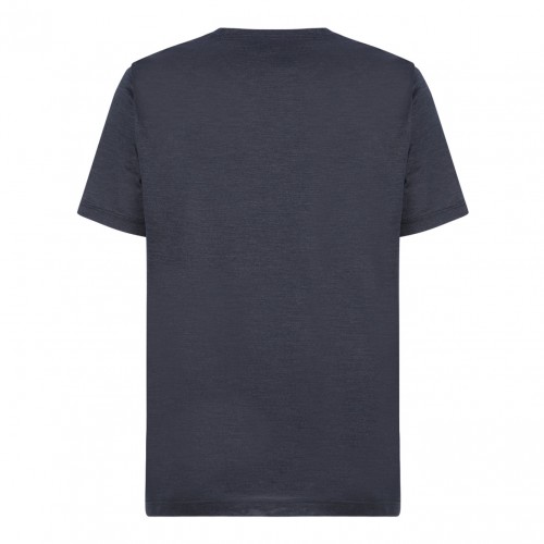 Dark Grey Knit T-Shirt