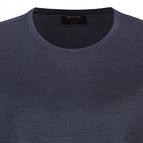 Dark Grey Knit T-Shirt