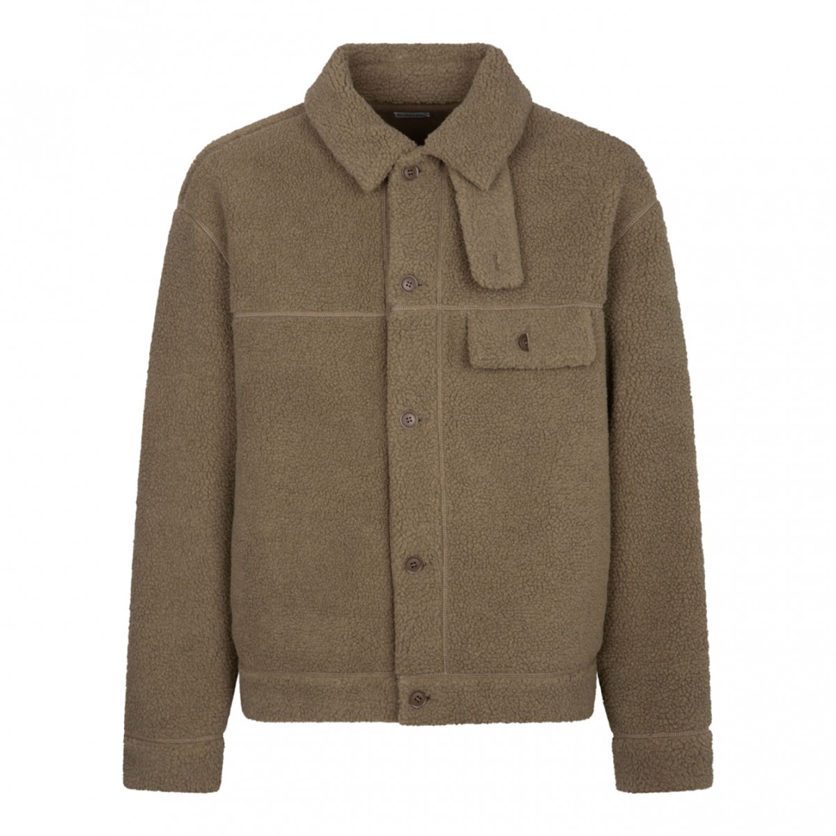 Beige Fleece Shirt