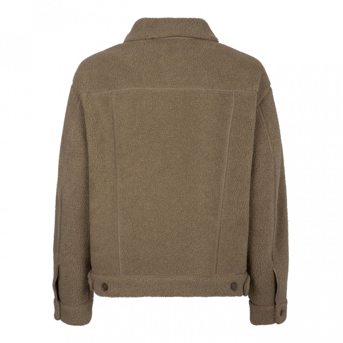 Beige Fleece Shirt
