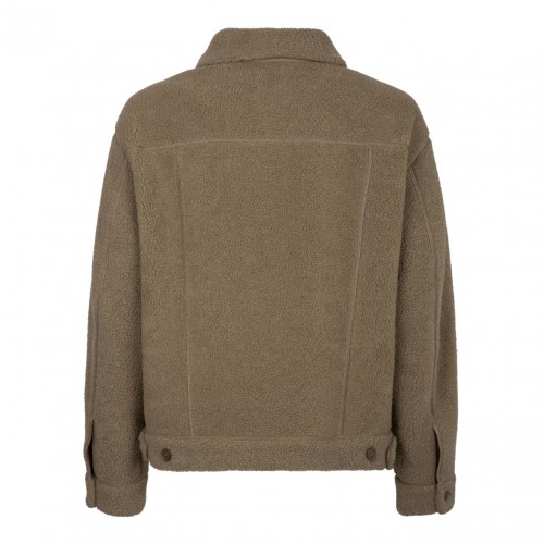 Beige Fleece Shirt