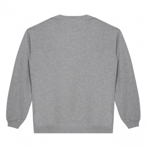 Medium Grey Logo Embroidered Sweatshirt 2