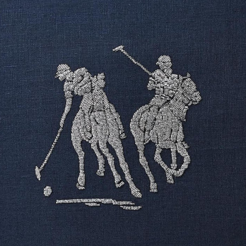 Navy Griffith Throw Pillow 2