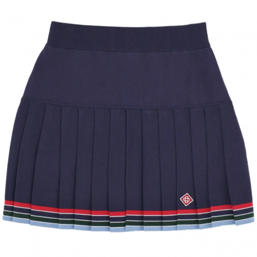 Pleated Mini Skirt