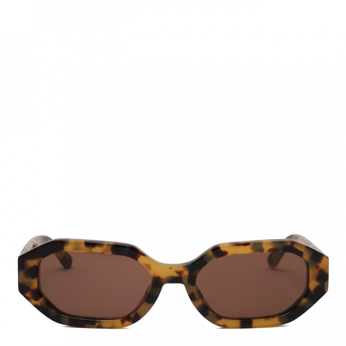 Havana Rectangle Sunglasses