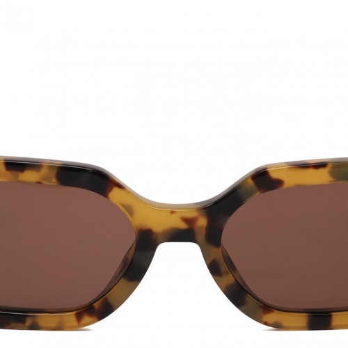 Havana Rectangle Sunglasses