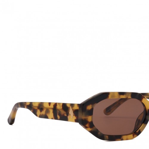 Havana Rectangle Sunglasses
