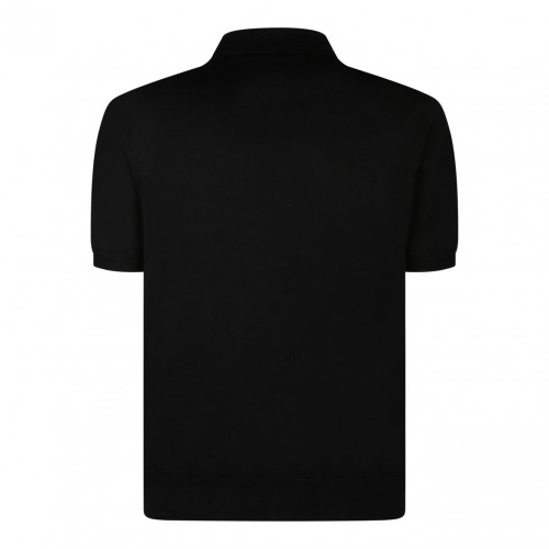 Black Short Sleeves Polo Shirt
