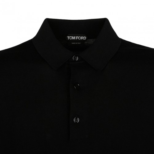 Black Short Sleeves Polo Shirt