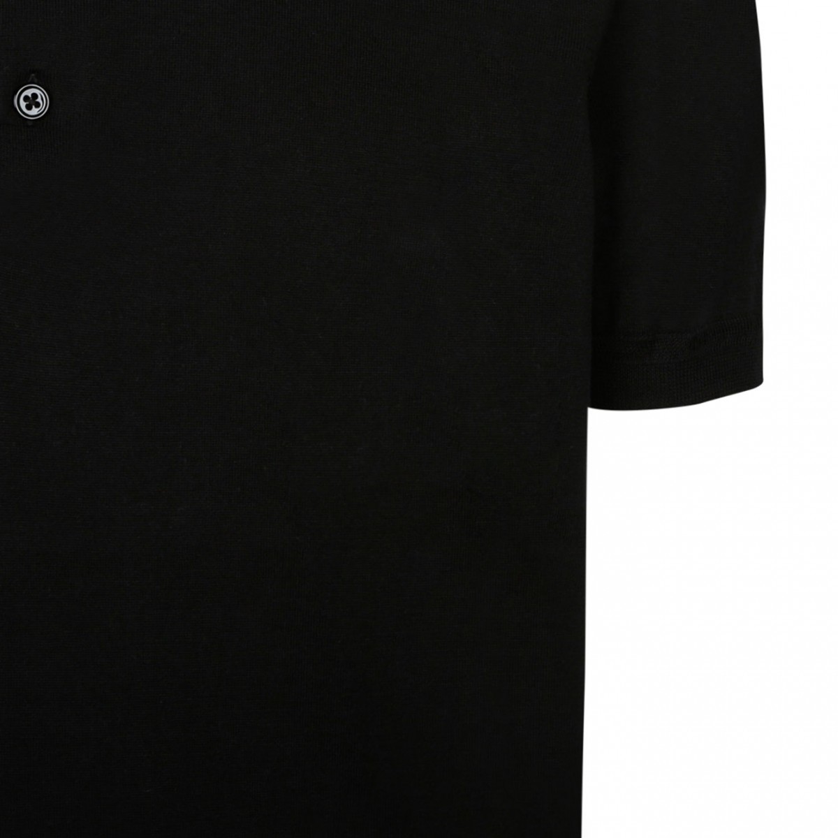 Black Short Sleeves Polo Shirt