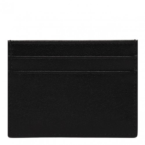Black Logo Print Cardholder 2