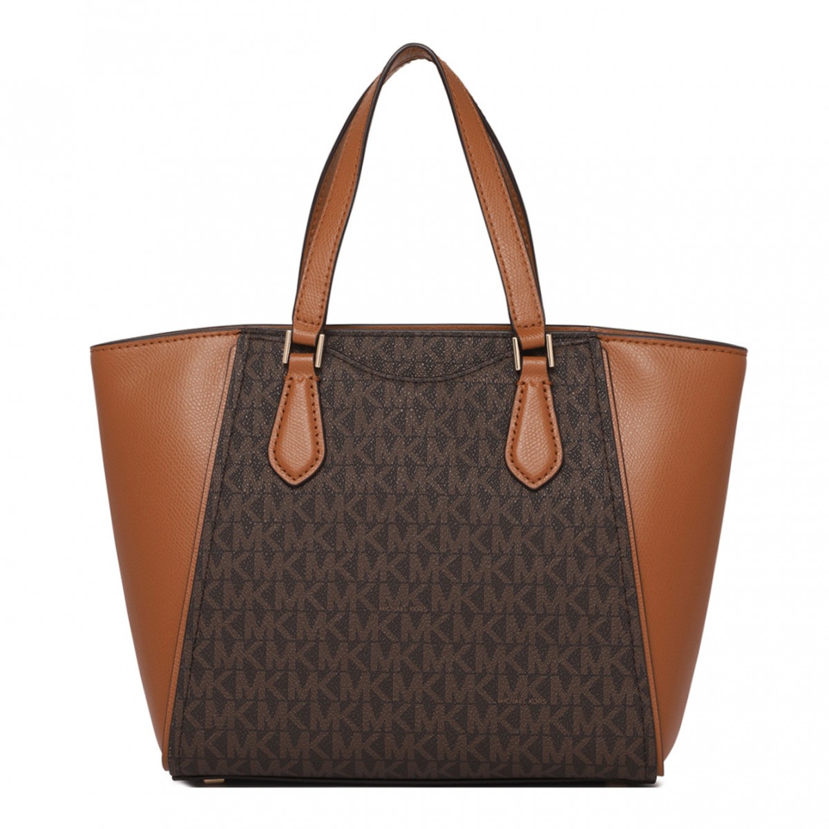 Brown Small Taryn Tote Bag