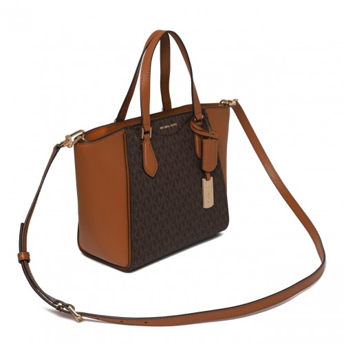 Brown Small Taryn Tote Bag