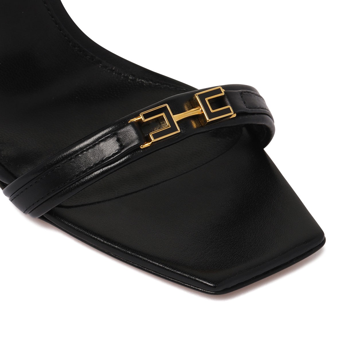 Black Ankle Strap Sandal