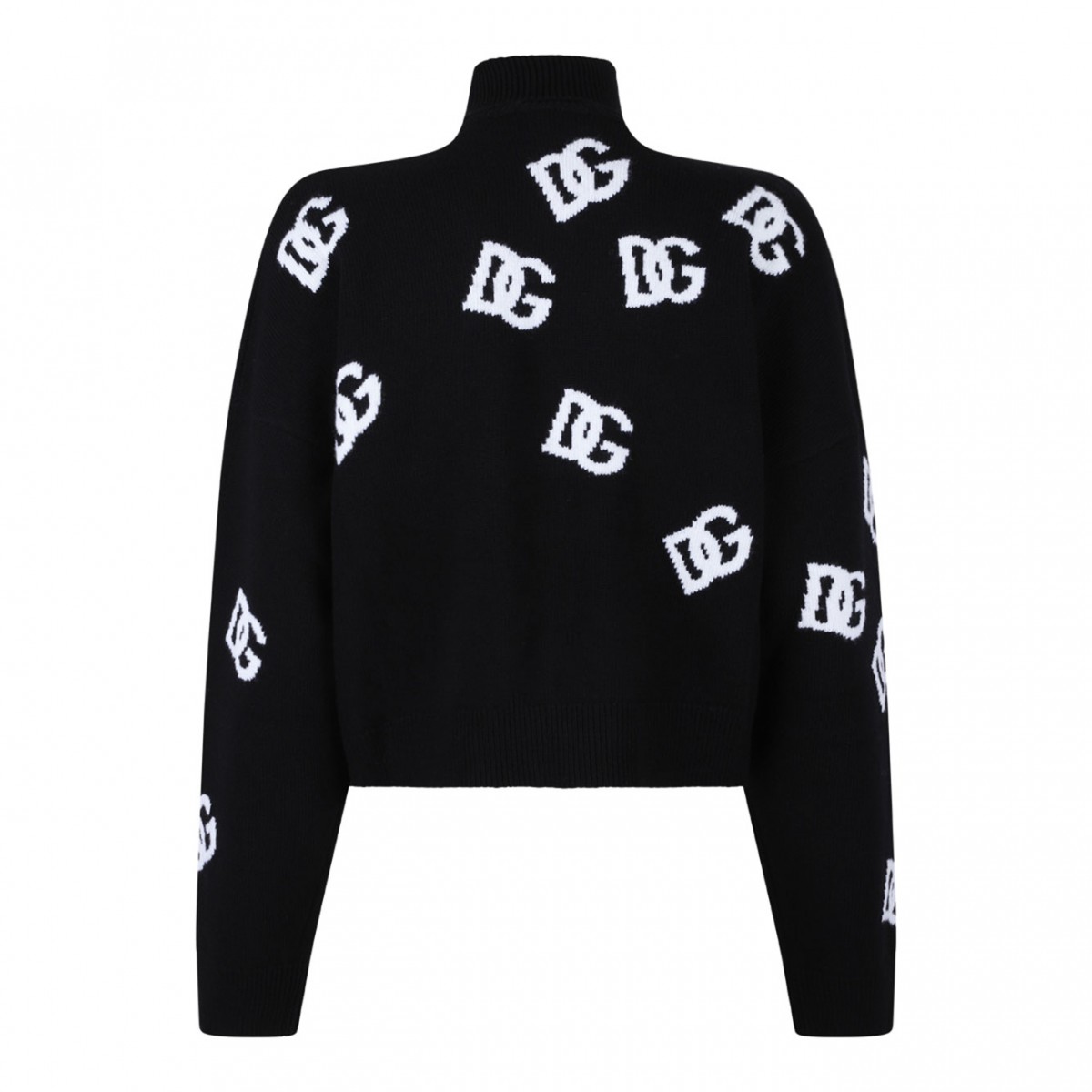 Black DG Logo Sweater