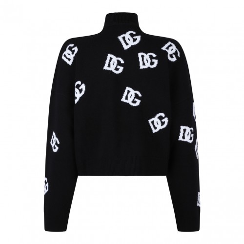 Black DG Logo Sweater