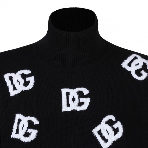 Black DG Logo Sweater