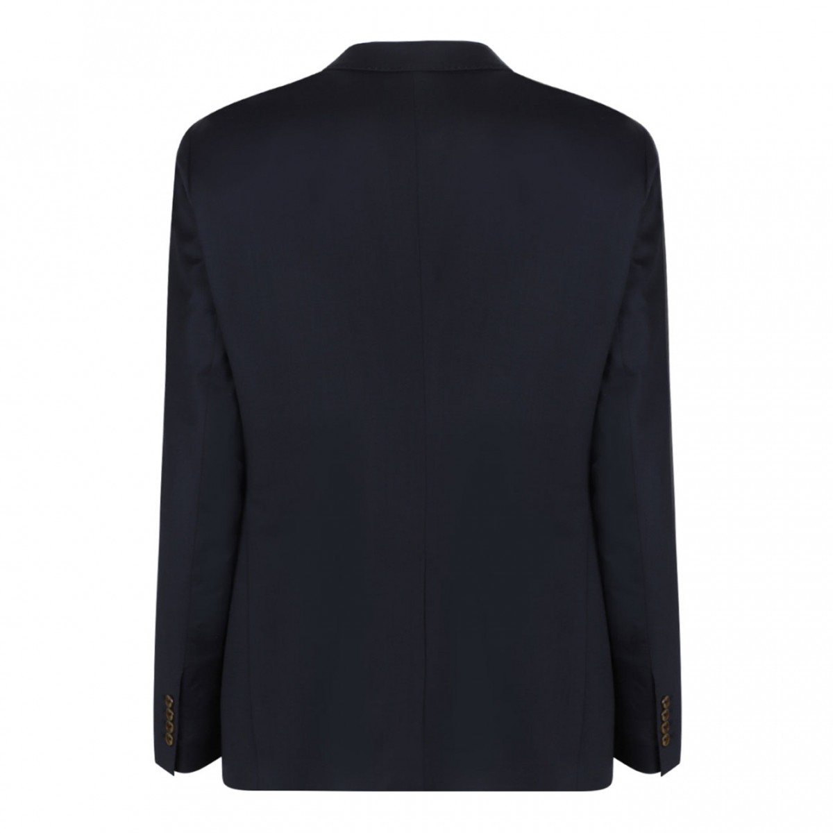 Blue Double-Breasted Jacket