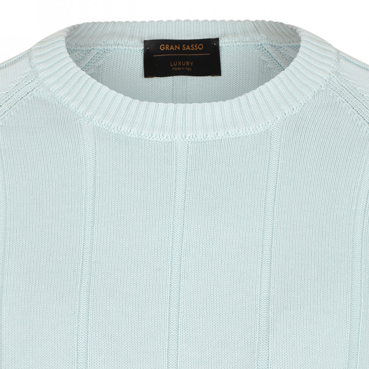 Light Blue Knitwear Sweater