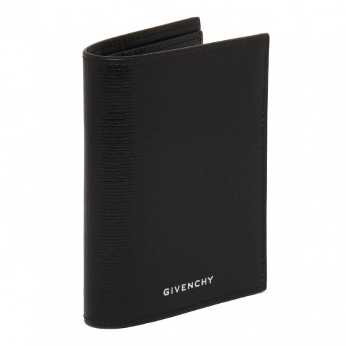 Black Leather Card Holder