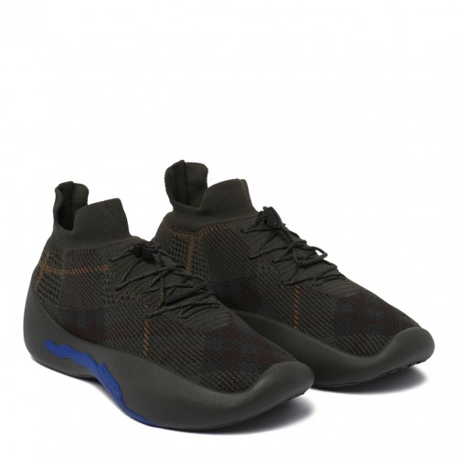 Dark Green Neptune Sneakers 2