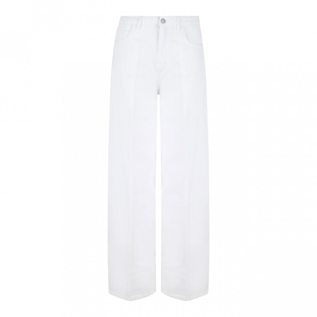 White Regular Fit Jeans