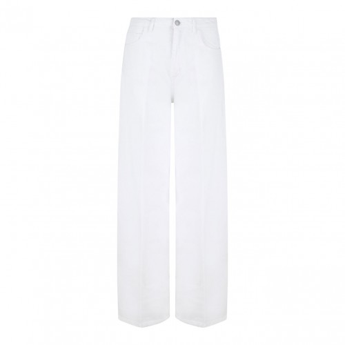 White Regular Fit Jeans