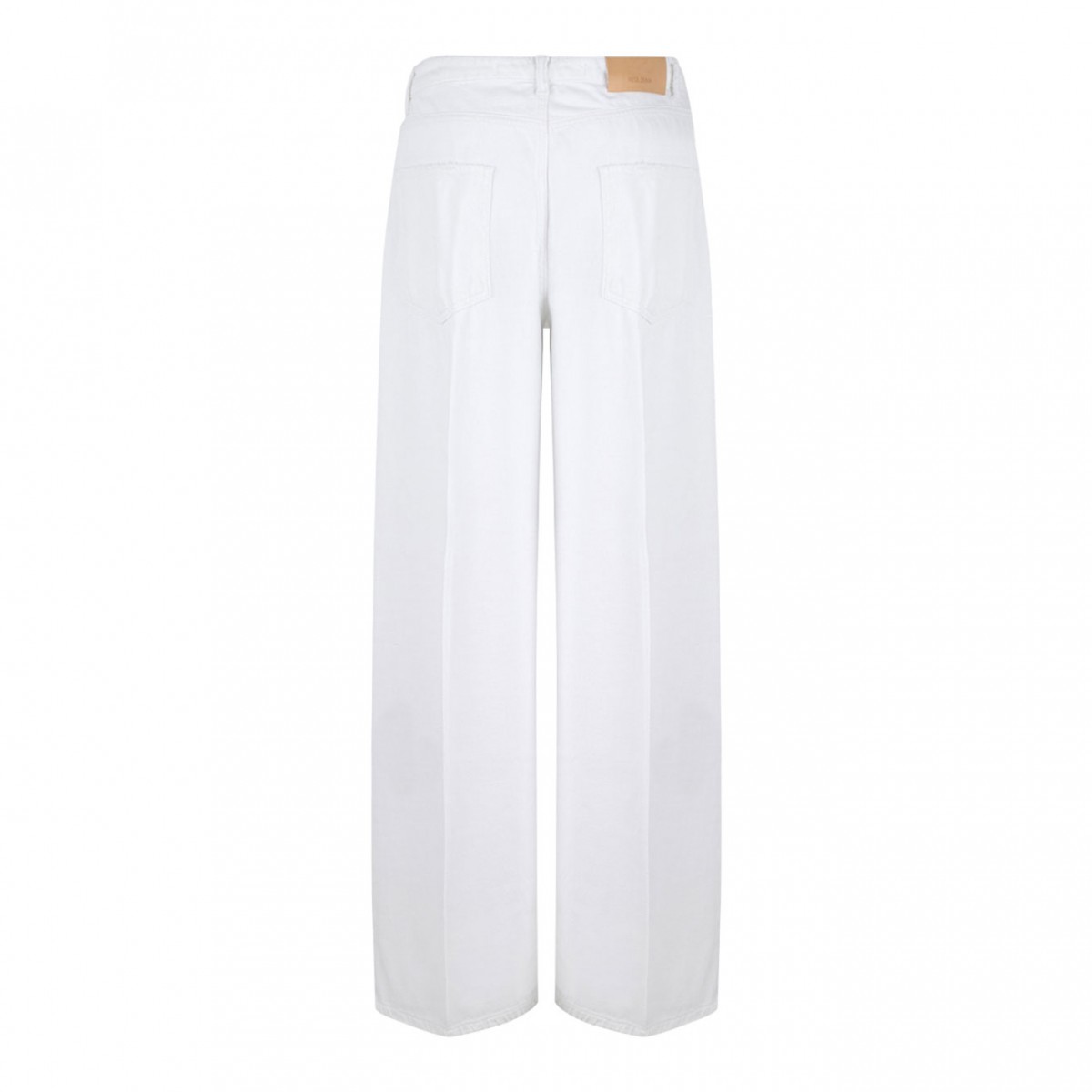 White Regular Fit Jeans