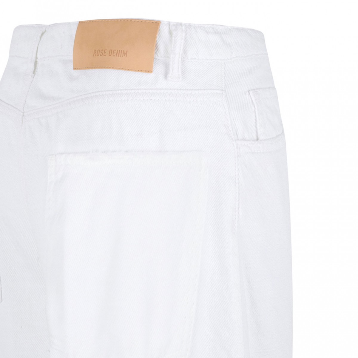 White Regular Fit Jeans