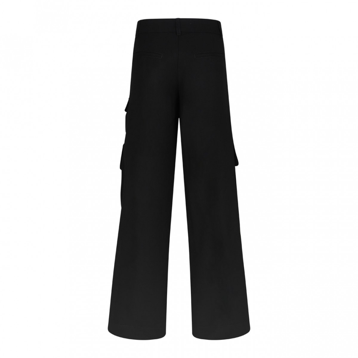 Black Wo Gab Toybox Cargo Trousers