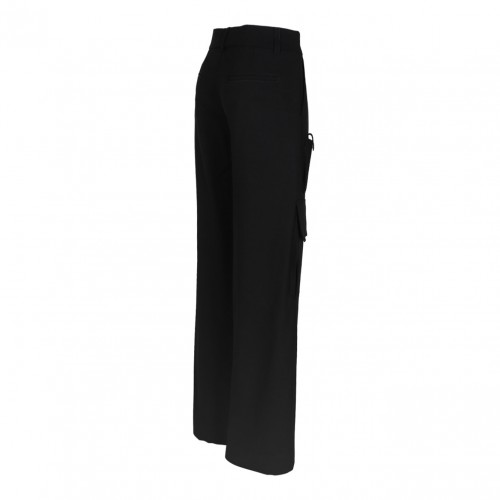 Black Wo Gab Toybox Cargo Trousers