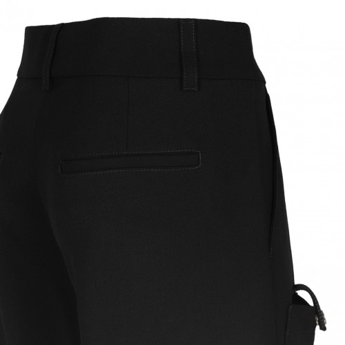 Black Wo Gab Toybox Cargo Trousers