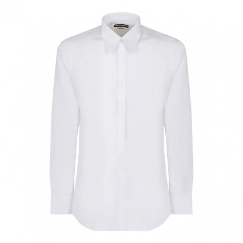 White Poplin Shirt