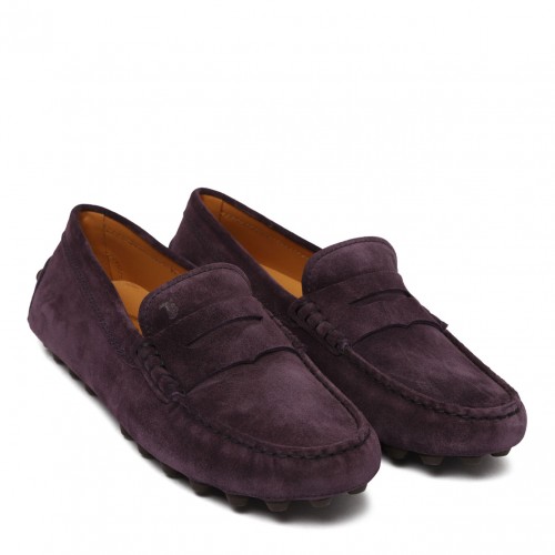 Aubergine Purple Driving Shoes 2