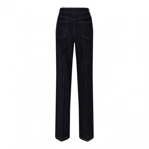 Dark Blue Flare Jeans