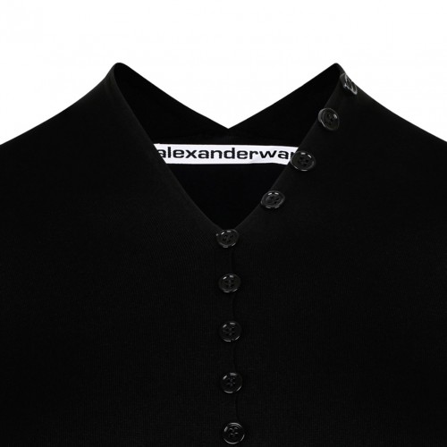 Black Knitted Cardigan