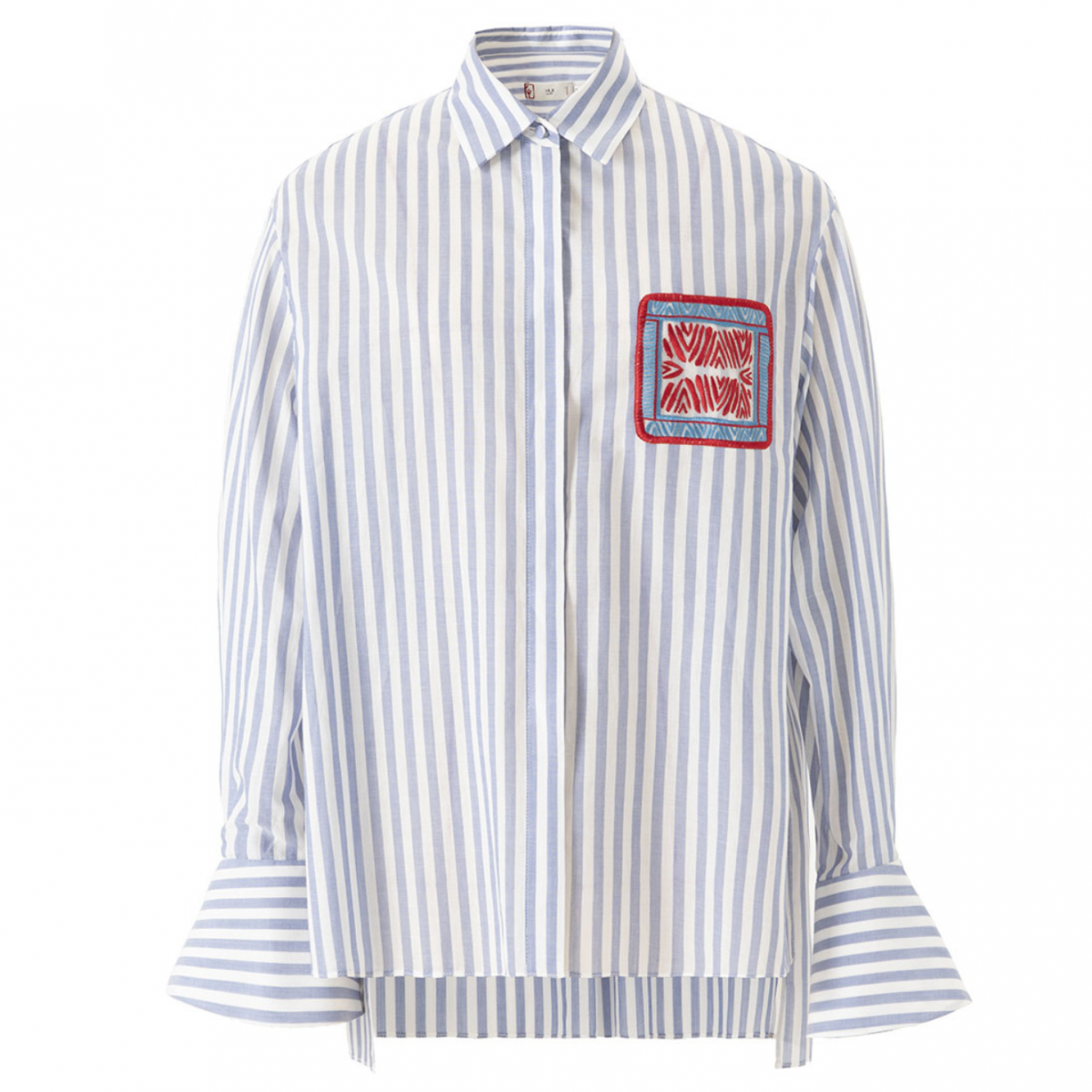 Light Blue Striped Shirt
