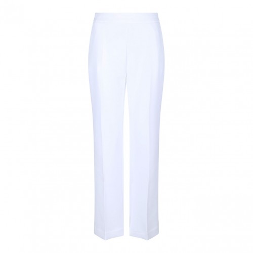 White Cropped Trousers