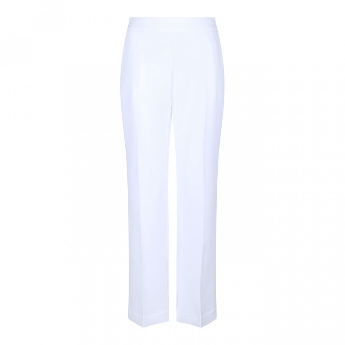 White Cropped Trousers