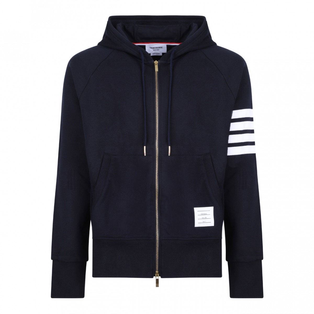 Navy Blue Full Zip Hoodie