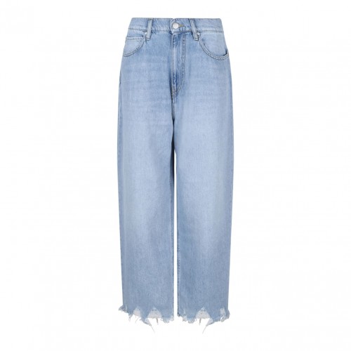 Light Blue Distressed Jeans