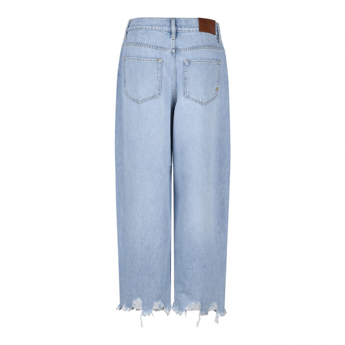 Light Blue Distressed Jeans