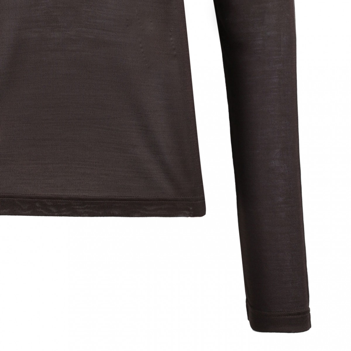 Brown Transparent Top